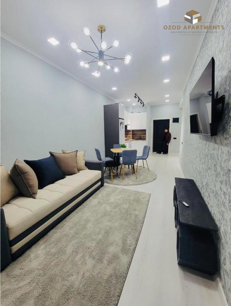 Comfortable 2-Roomed Apartment Ozod Apartments Samarkand Luaran gambar